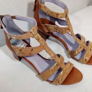 Johnston and Murphy "Kallie" Back Zip Sandal